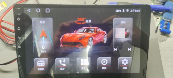 恒晨CVD9810-WJ 360全景不显示故障处理一例